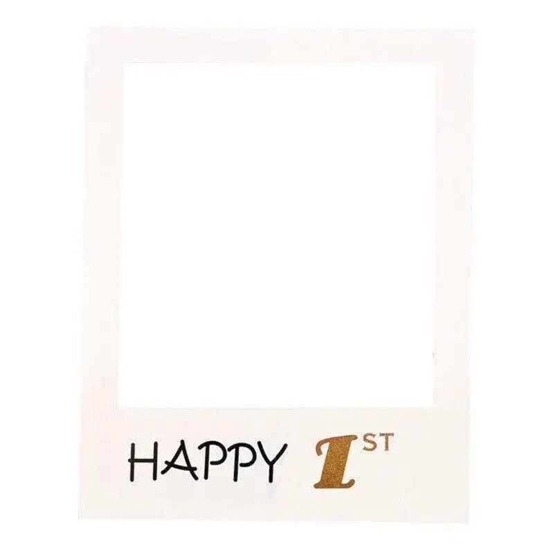 Photo Booth Props - Happy 1ST