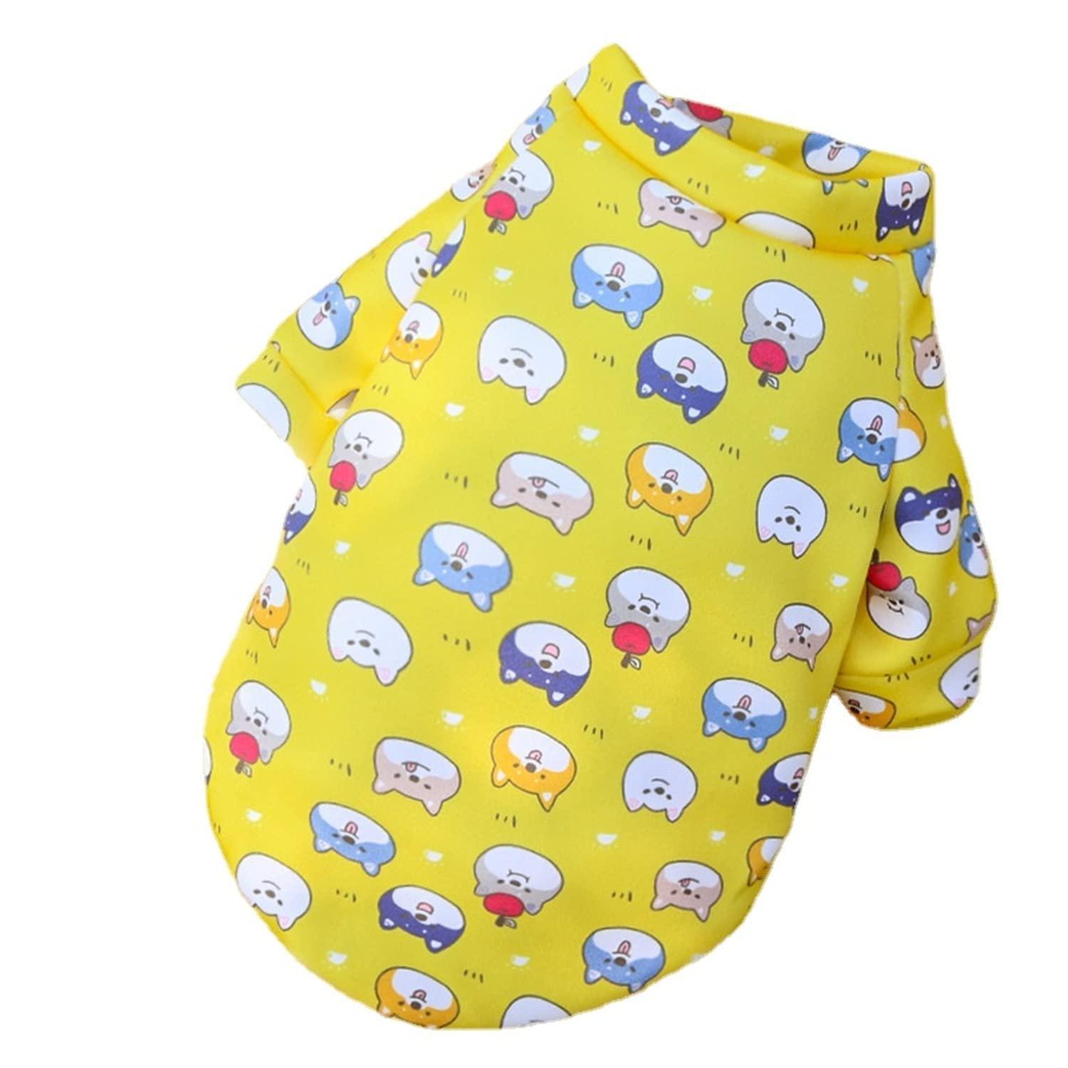 Pet Jumper Yellow Giraffe XS Knitted - Image 12