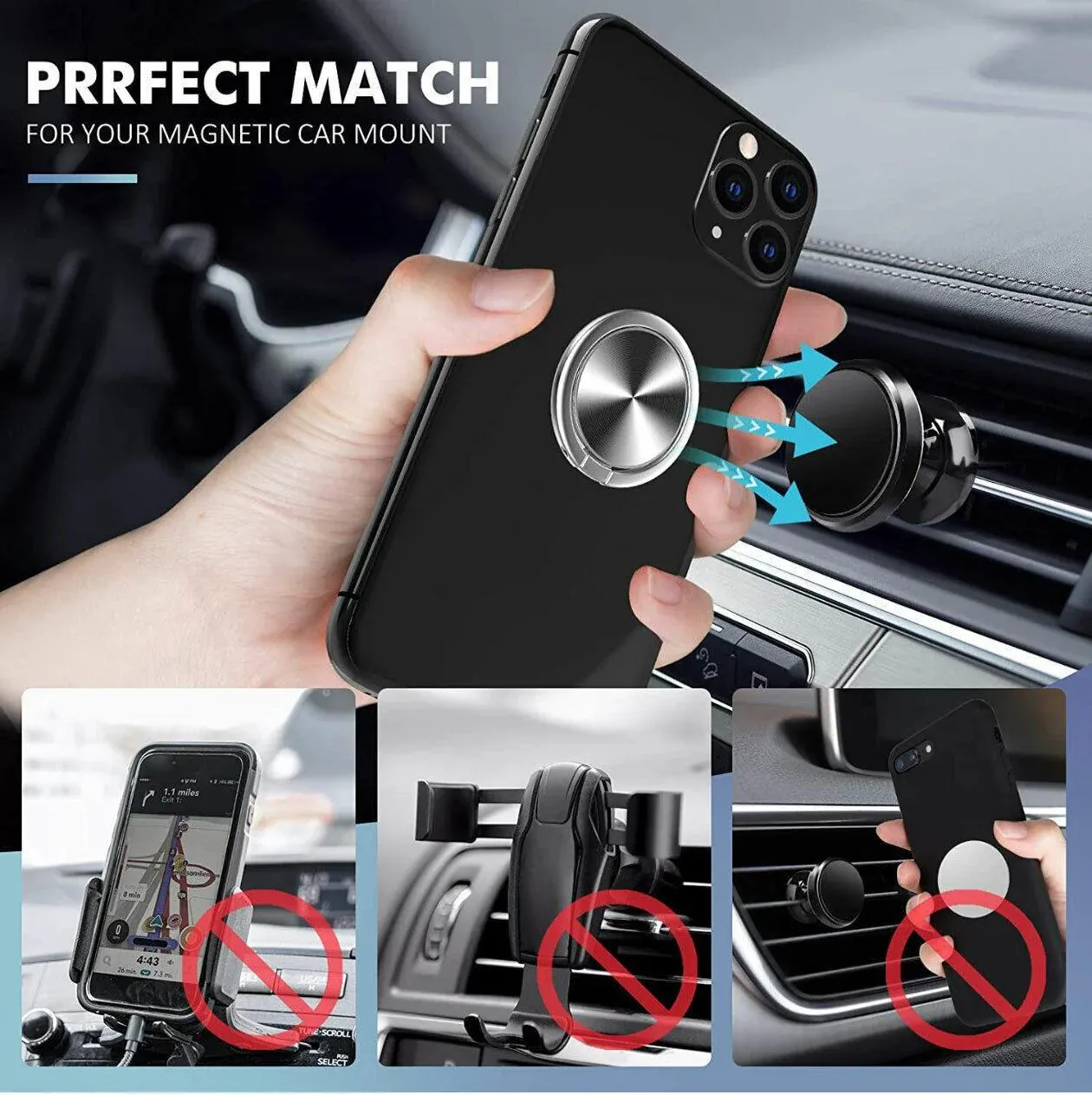 iRing Phone Ring Finger Holder A3 Gold - Image 8