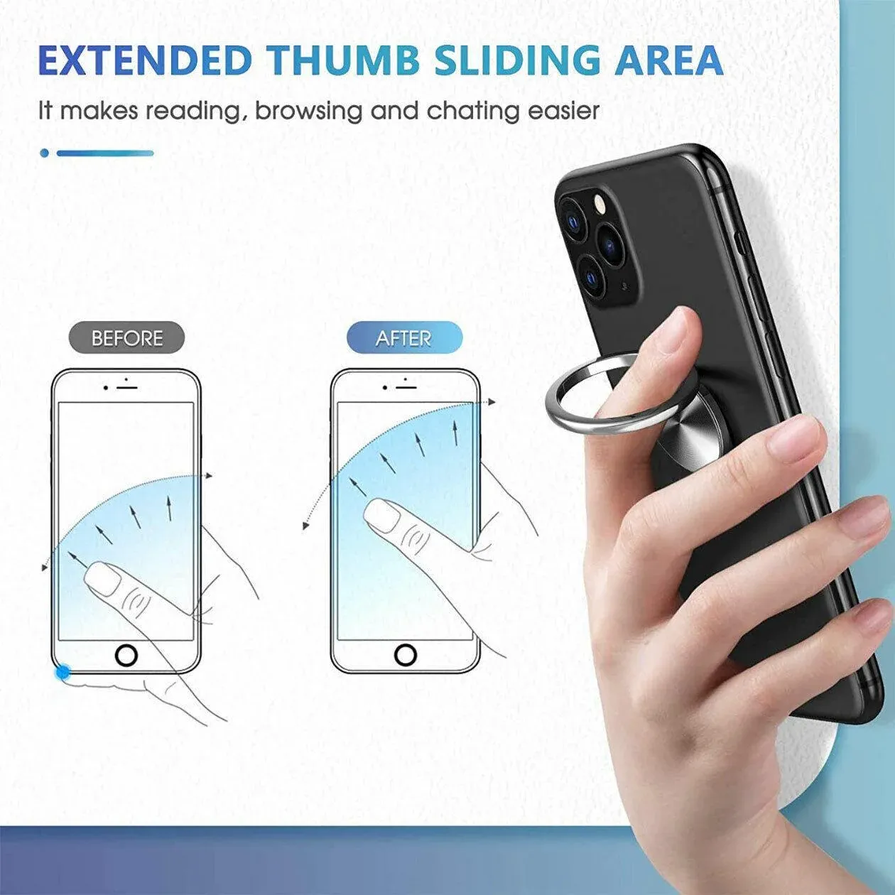 Iring Phone Ring Holder Car Mount - A11 Matcha - Image 5