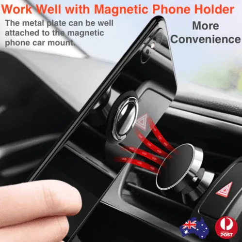Iring Phone Ring Holder Car Mount - E Silver - Image 4