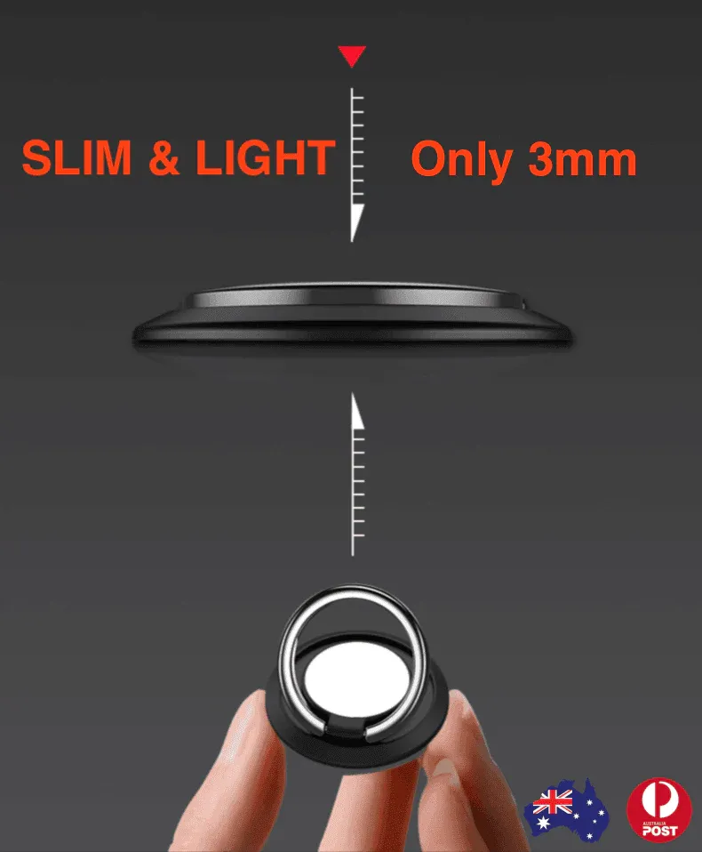 Iring Phone Ring Holder Car Mount - E Silver - Image 6