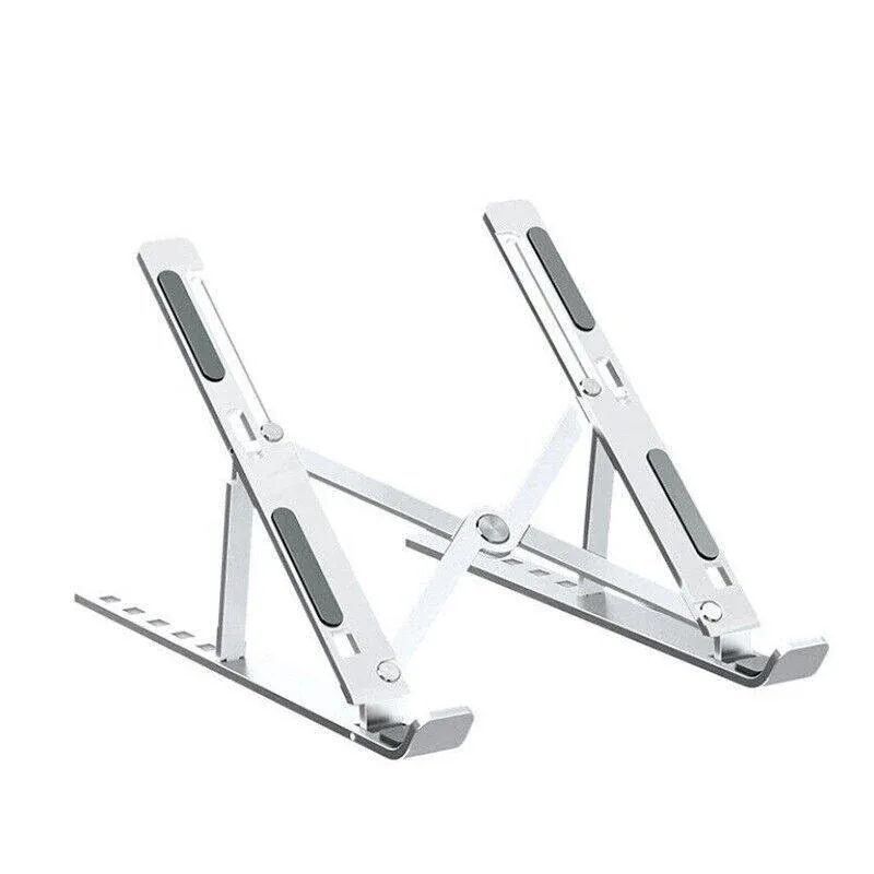 Adjustable Laptop Stand Aluminum Alloy Silver