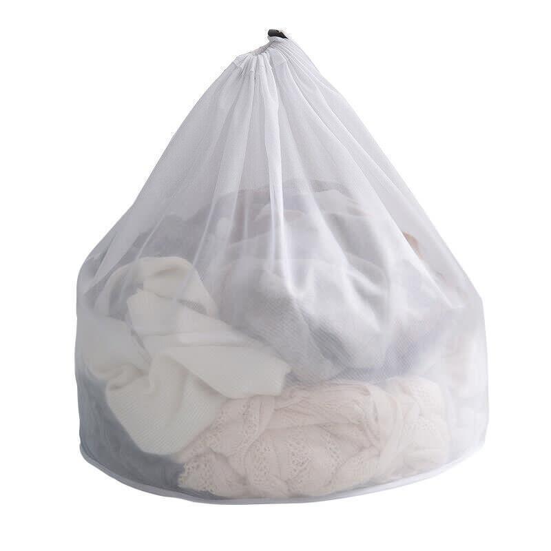 Drawstring Laundry Wash Bag Coarse Mesh L - Image 2