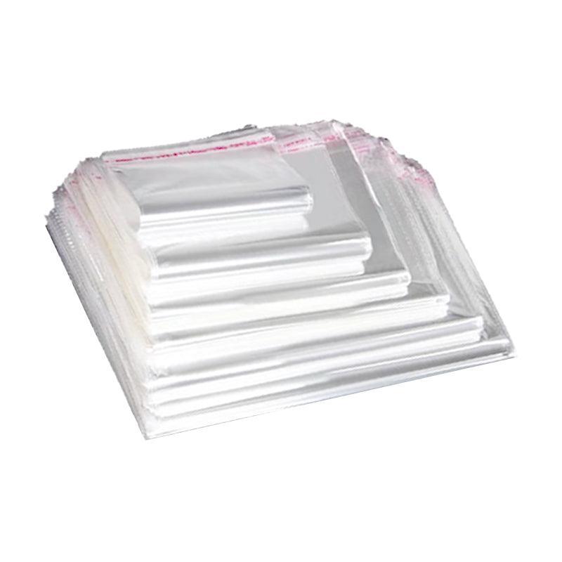 Clear Self-Seal Cellophane Bags 8x10+2cm - Image 2