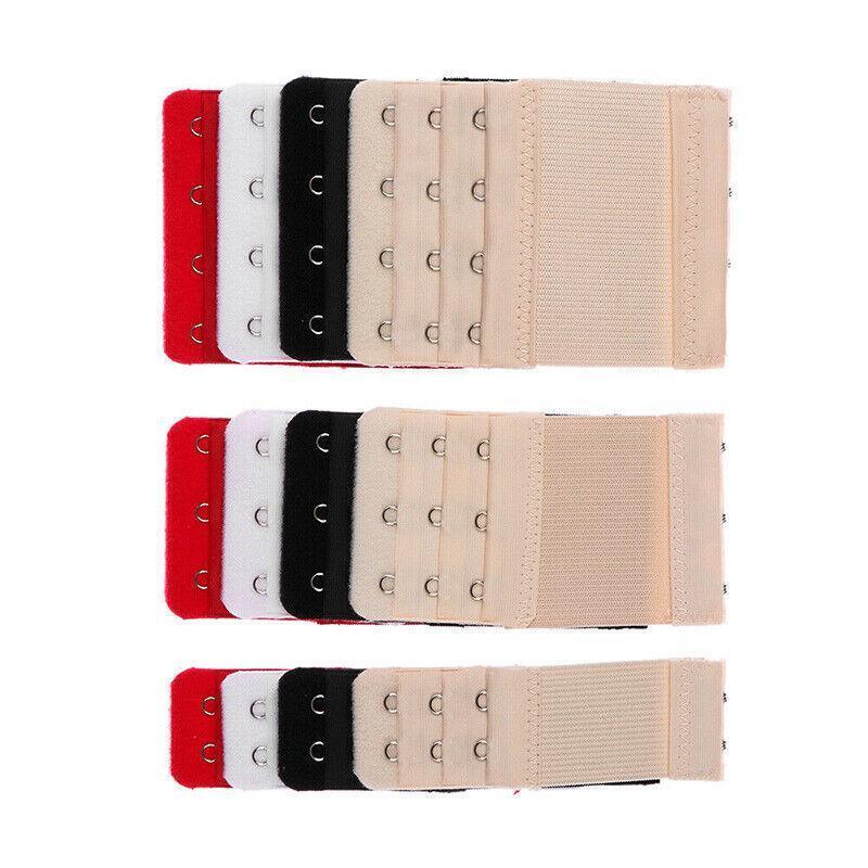 3 Hooks Bra Extender - Red - Image 4