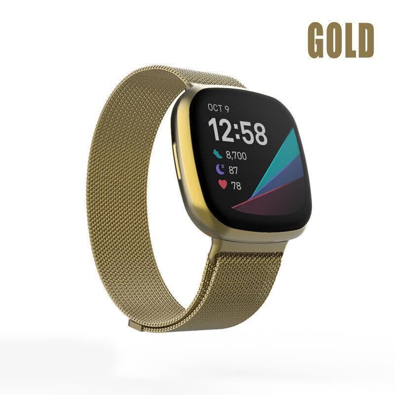 Fitbit Versa Metal Watch Band Gold