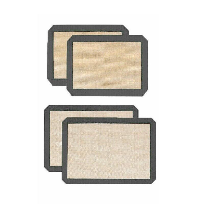 Silicone Baking Mat Red 2PCS 60x40cm - Image 10