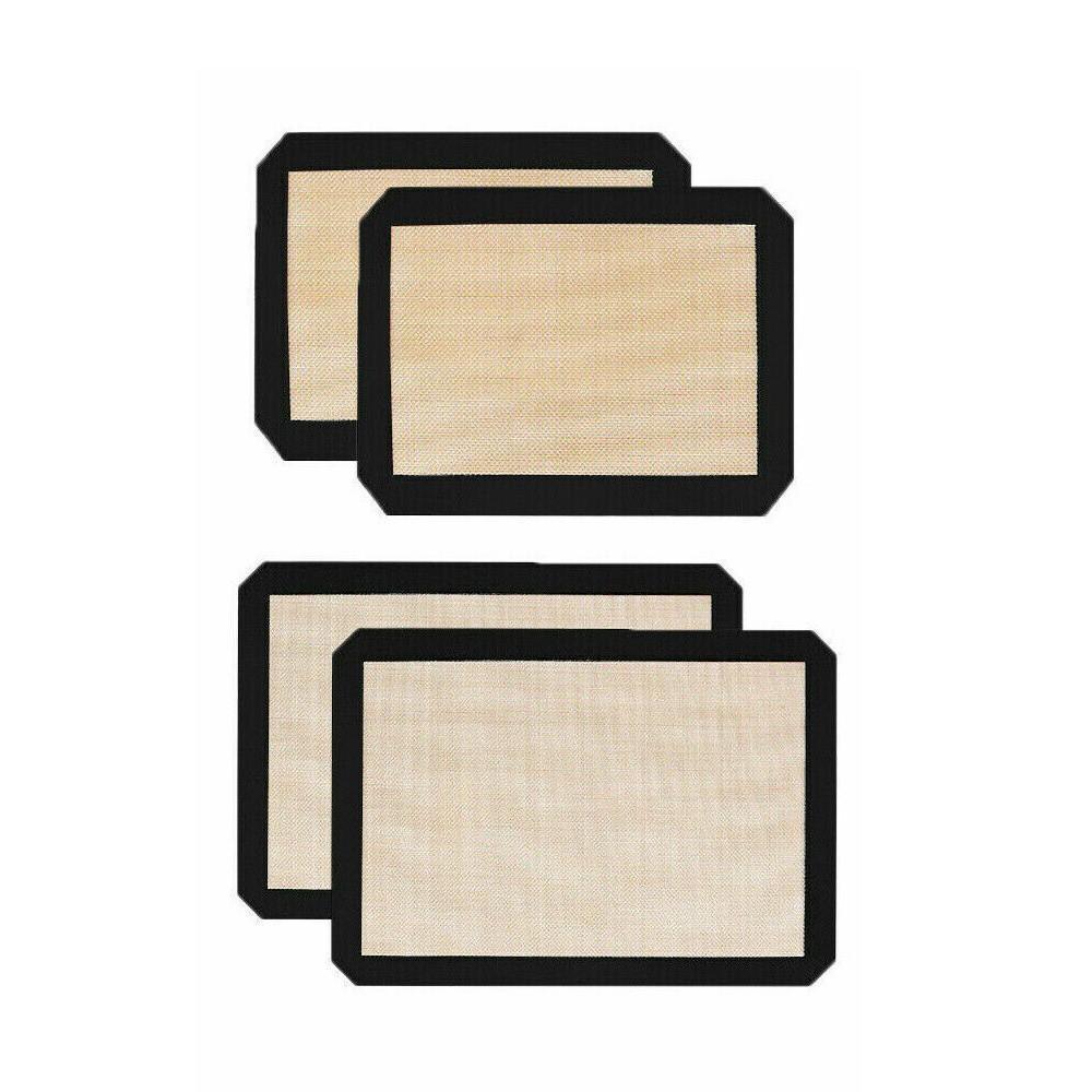 Silicone Baking Mat Grey 4PCS - Image 9