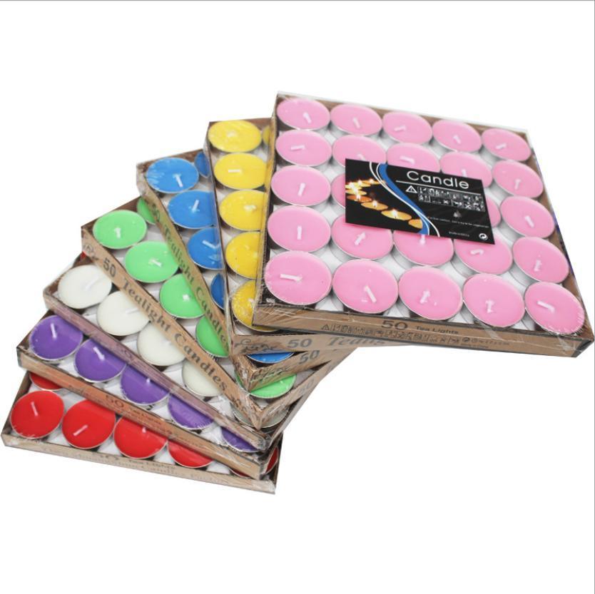 Tealight Candles 10 Pack Red 2 Hour - Image 3