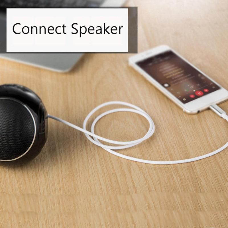 Lightning to 3.5mm Aux Audio Adapter - Pink - Image 4