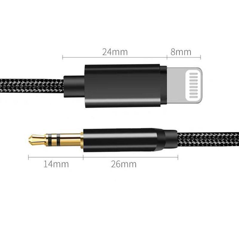 Lightning to 3.5mm Aux Audio Adapter - Silver - Image 3