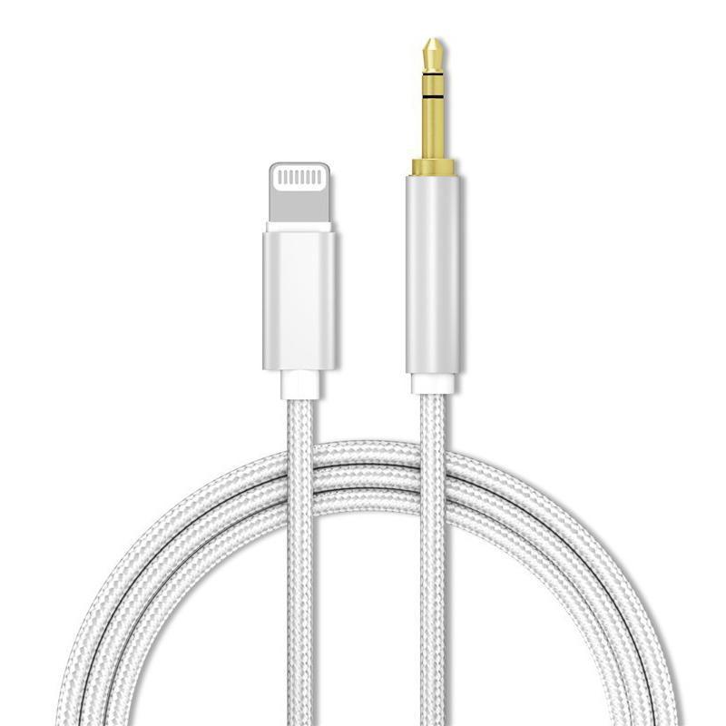 Lightning to 3.5mm Aux Audio Adapter - Silver - Image 8