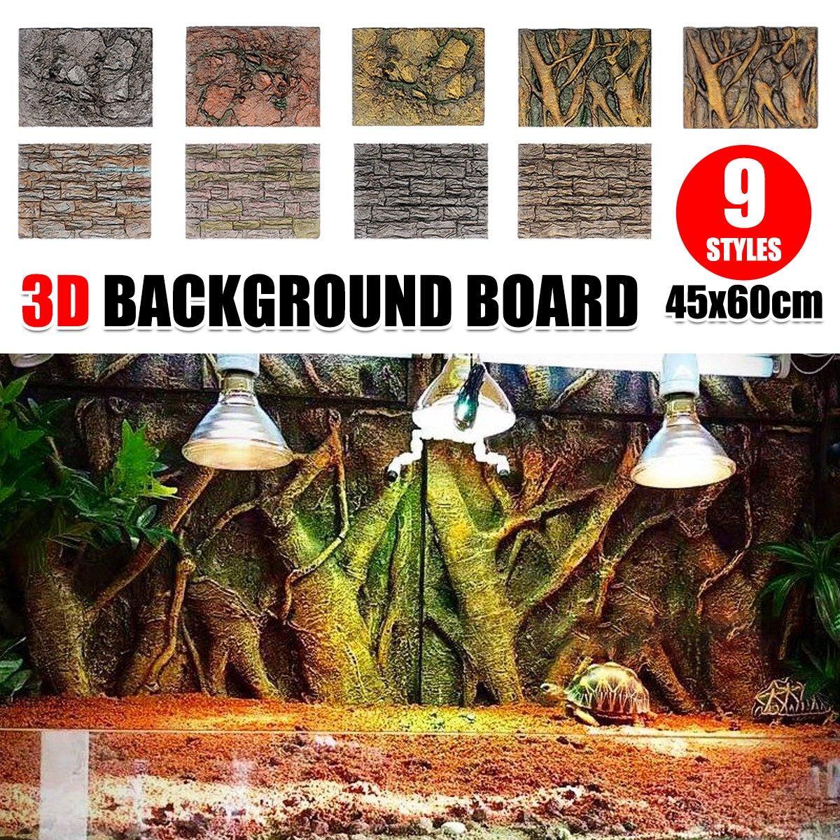 Pet Reptile Tank Board 3D Foam E