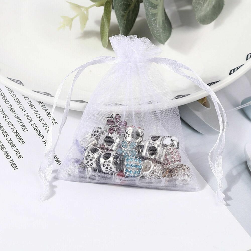 50PCS Organza Bag Fruit Green - Image 7