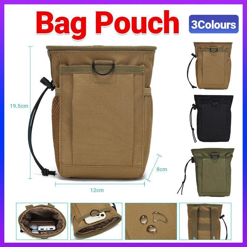 Tactical Waist Bag Molle Pouch - Black