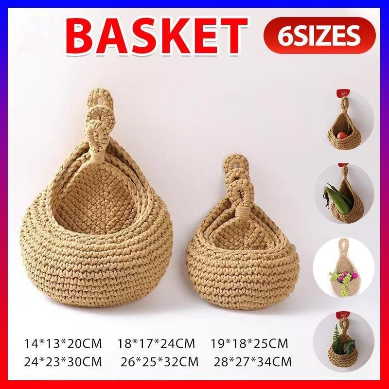 Hanging Wall Organizer Vegetable Basket XL - Image 2