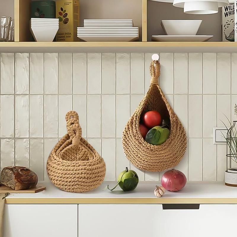 Hanging Wall Organizer Vegetable Basket XL - Image 10