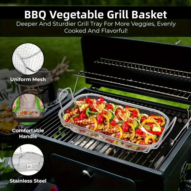 Stainless Steel Square Barbecue Basket