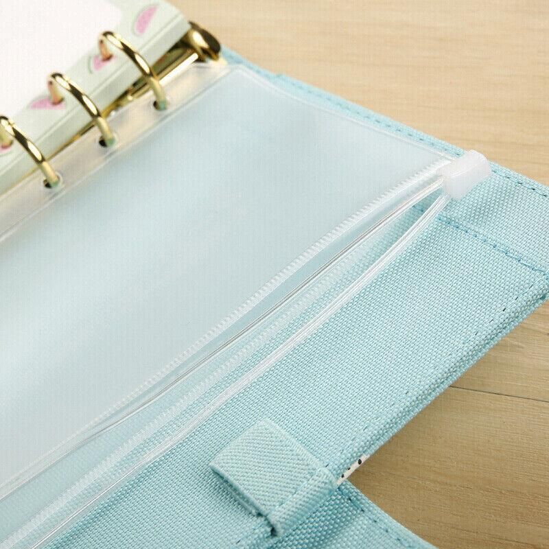 12X A5 A6 A7 Binder Pocket Zipper Clear A7 - Image 9