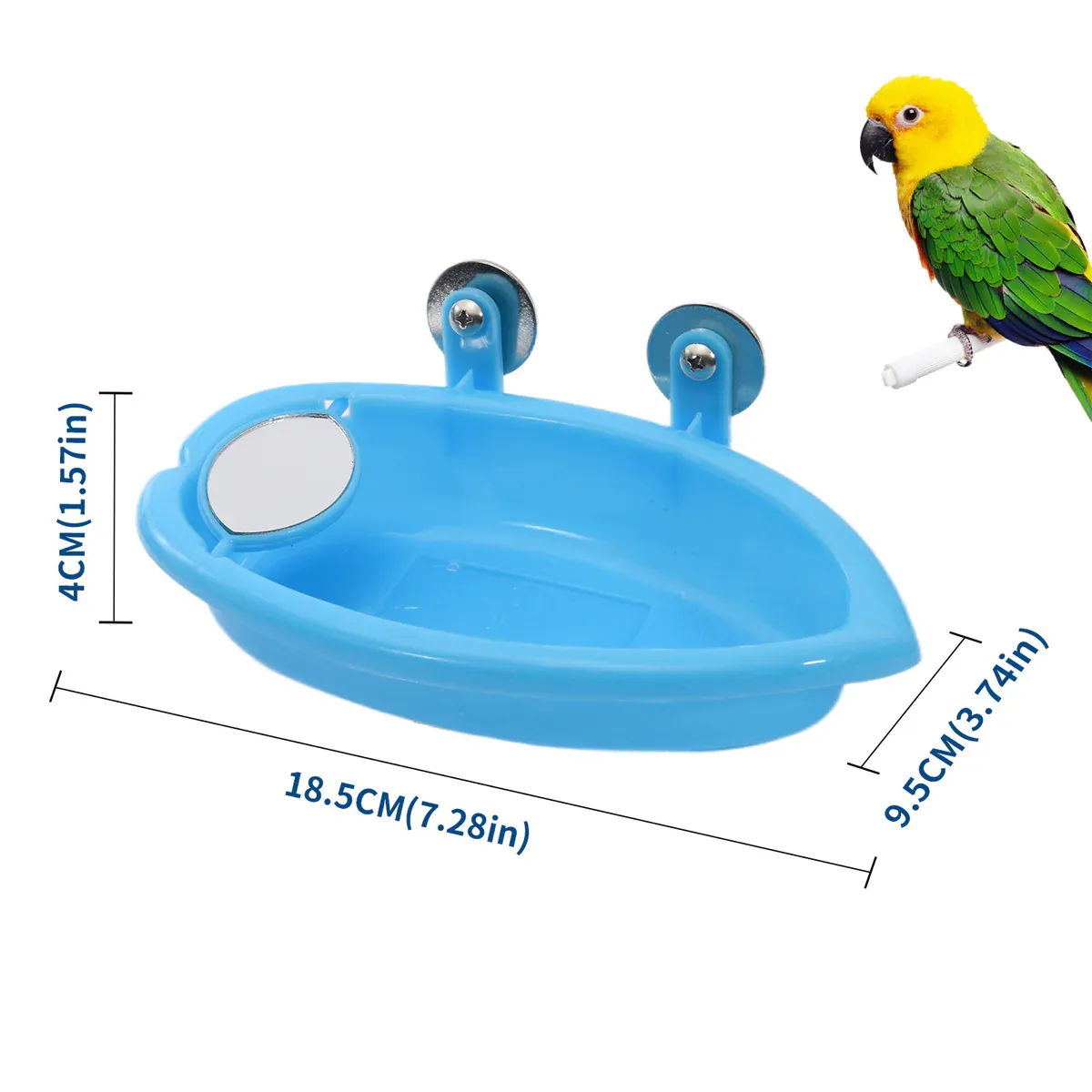 Bird Bath Basin Mirror Type Hanging - Image 3