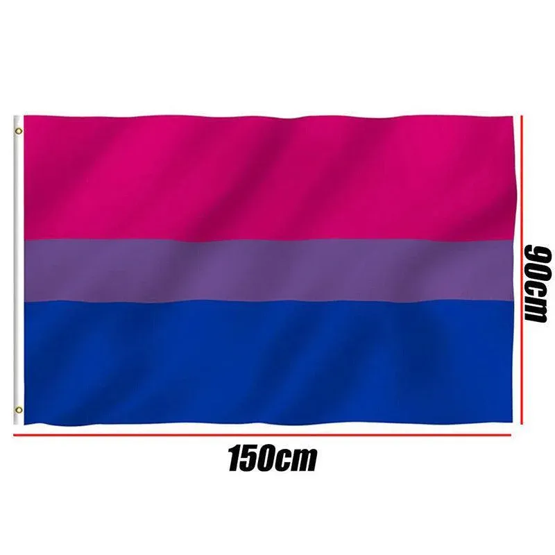 Bisexual Pride Flag 150x90cm - Image 4