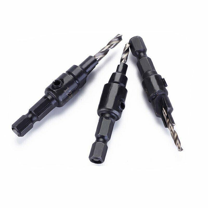 4PCS Screw Countersink Bit Set Gold - Image 5