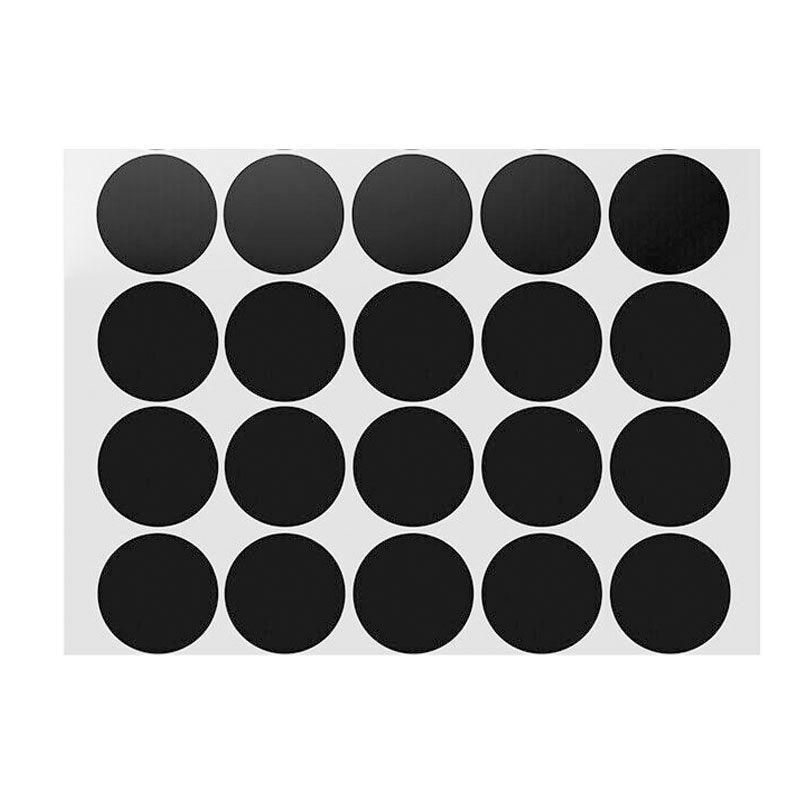 Black Sticker Dots 13mm 132 Dots - Image 14