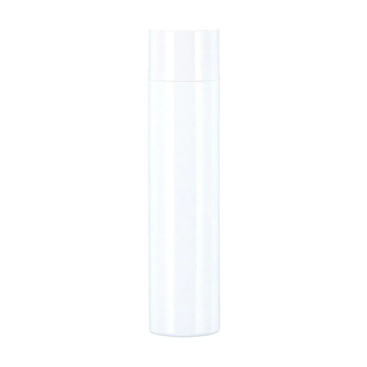 100ml Plastic Toner Lotion Bottle White Lid White Bottle