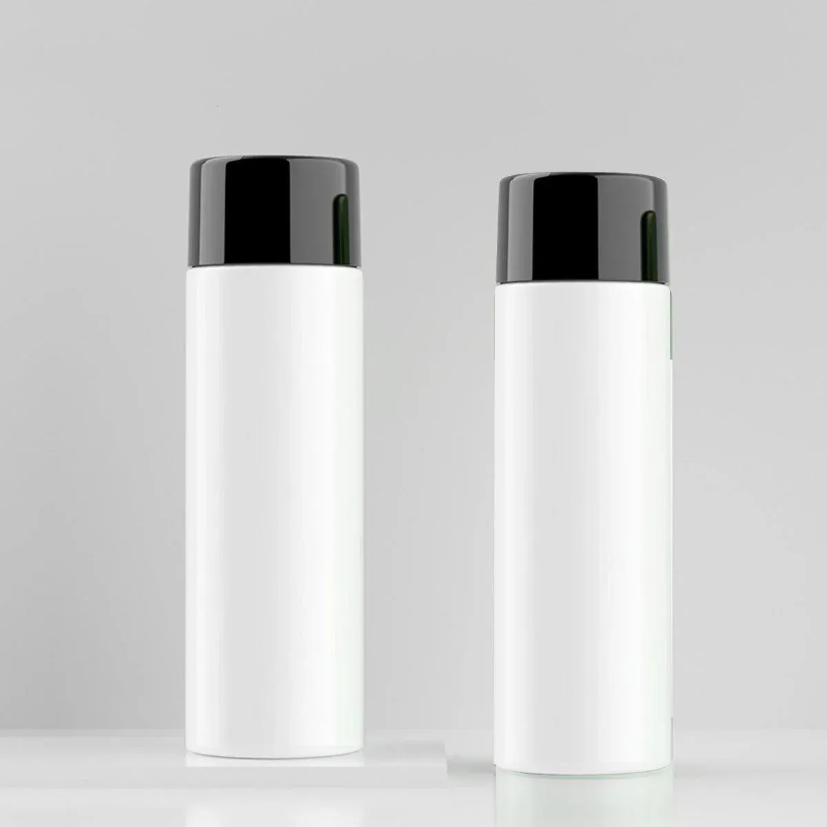 150ml Plastic Toner Lotion Bottle White Lid White Bottle - Image 12