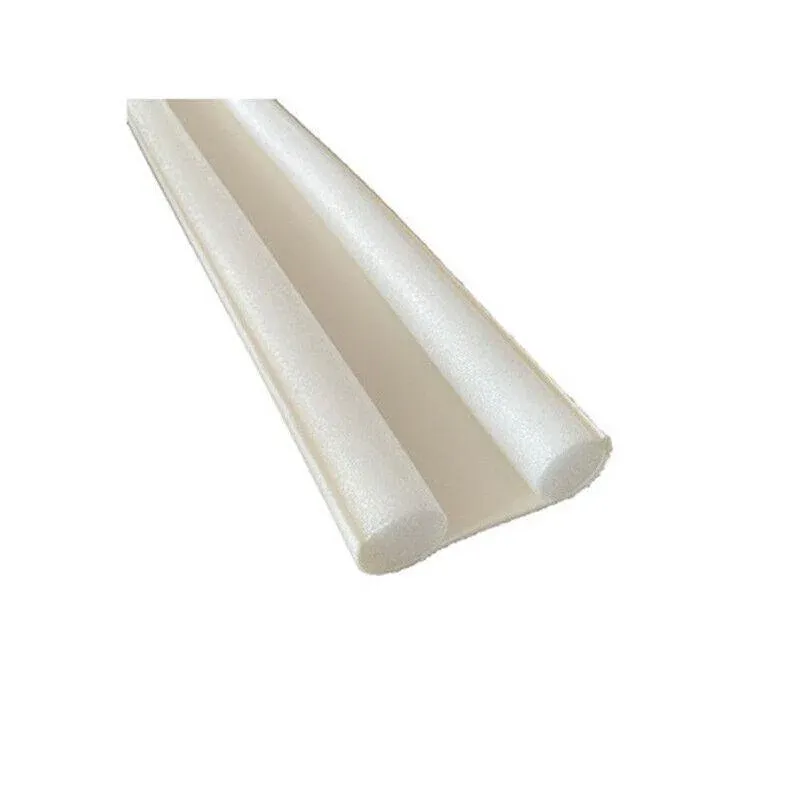 Door Bottom Seal Draft Stopper White