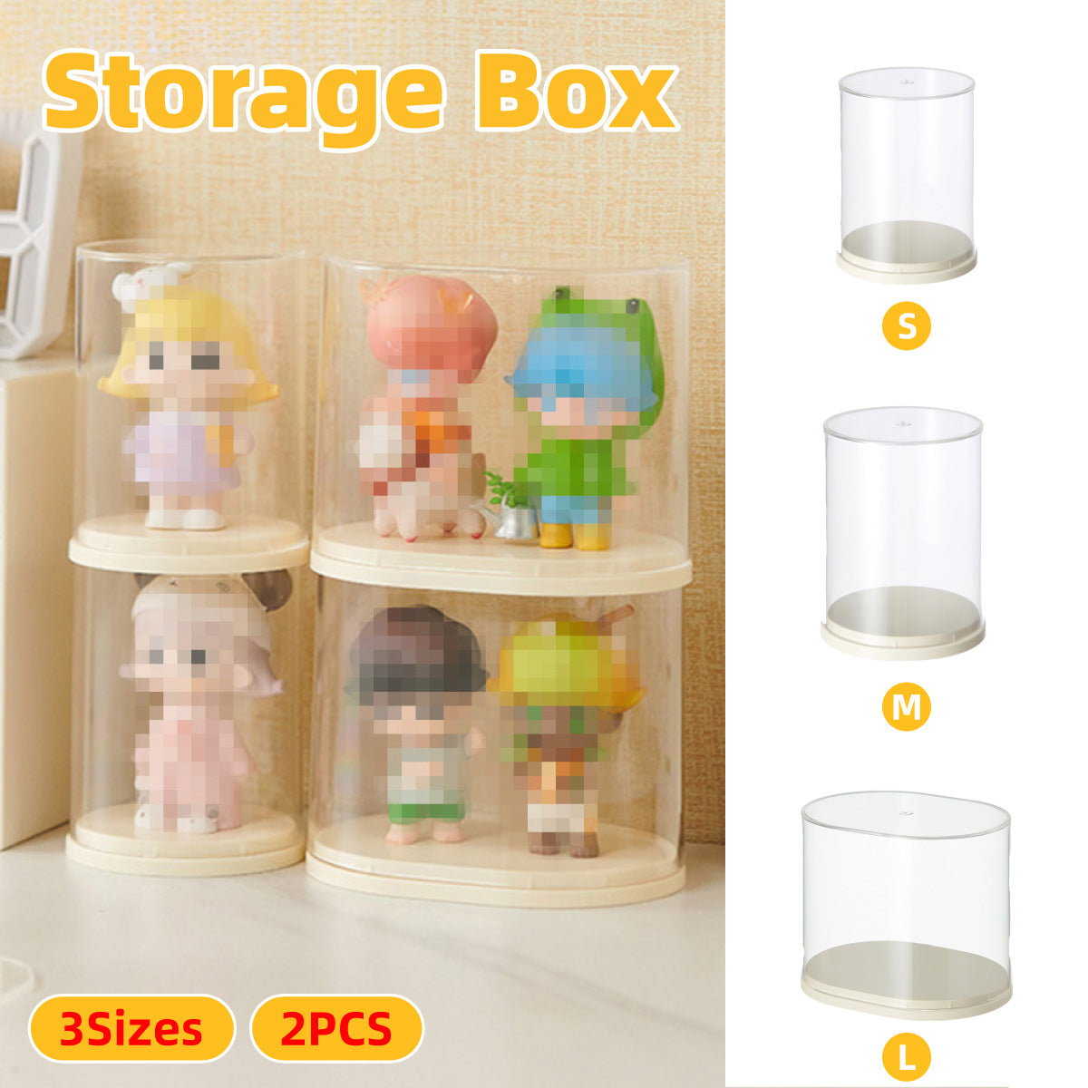 Clear Acrylic Display Case S