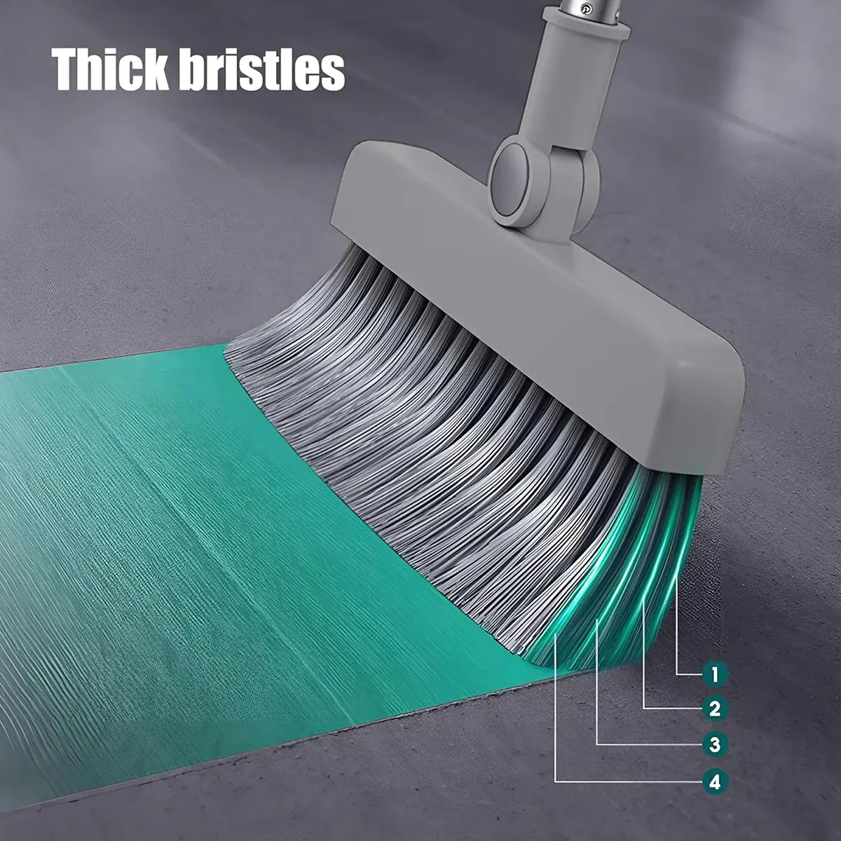 3 in1 Broom Set Winnowing Brushing Handheld White - Image 10