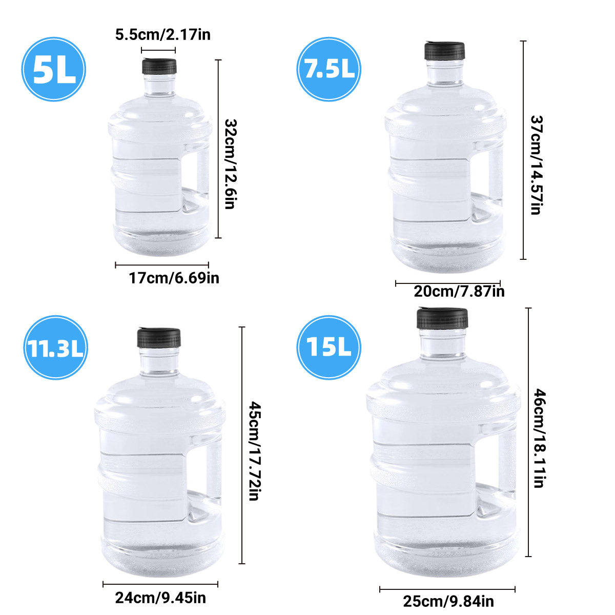Water Storage Jug 7.5L - Image 3
