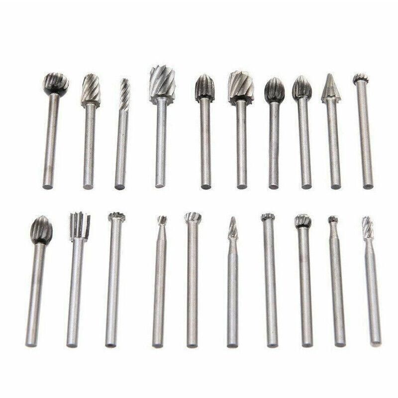 20Pcs Tungsten Steel Carbide Burrs - Image 3