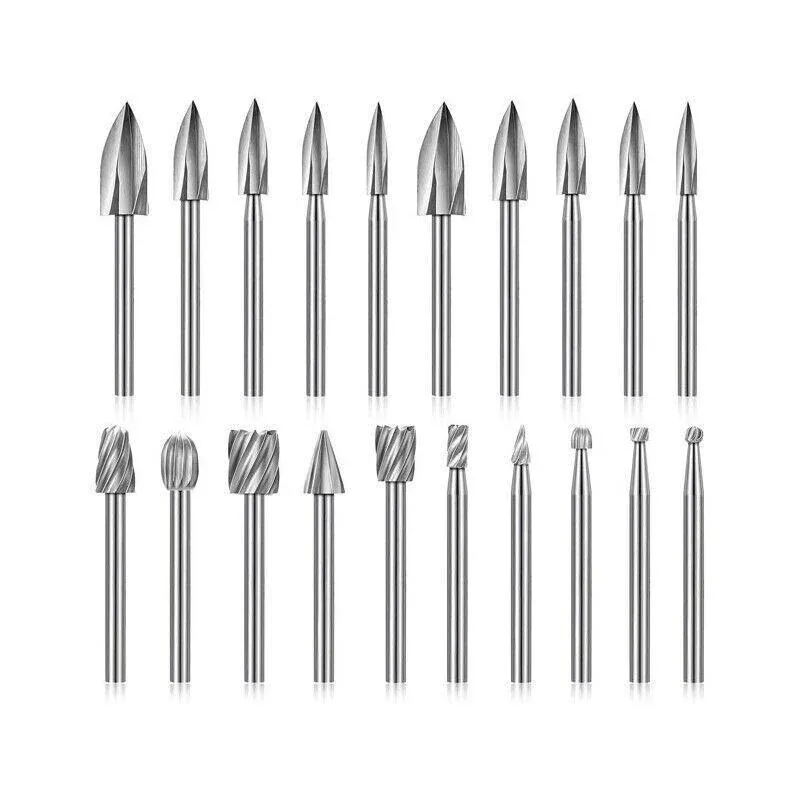20Pcs Tungsten Steel Carbide Burrs - Image 9