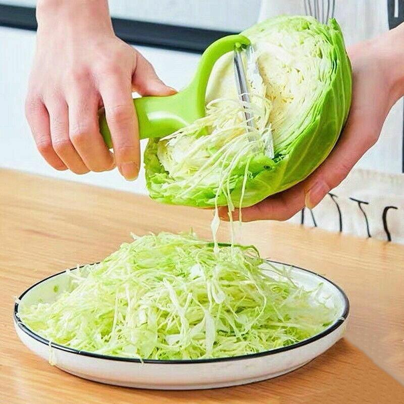 Stainless Steel Cabbage Peeler Wide Blade - Image 4