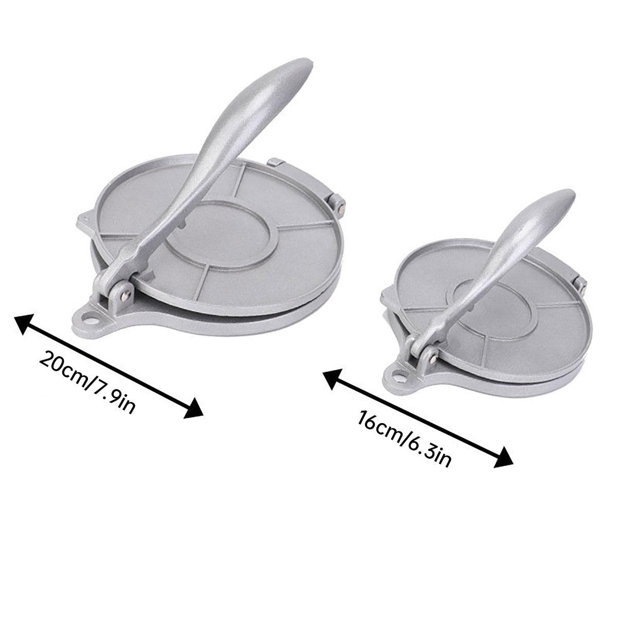 16cm Premium Tortilla Press Black - Image 3