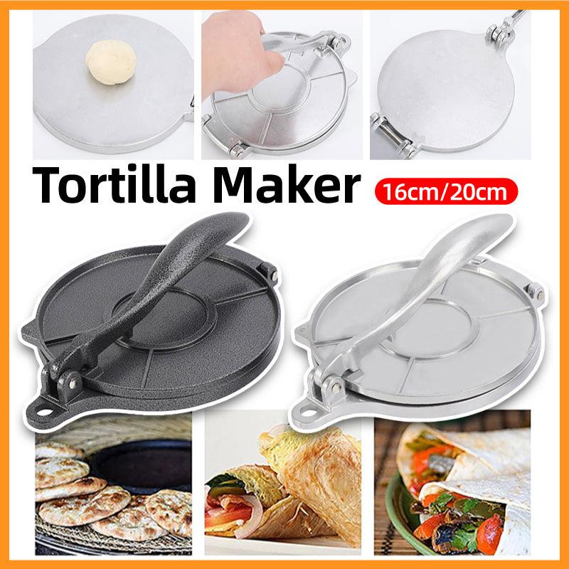 20cm Premium Tortilla Press Black