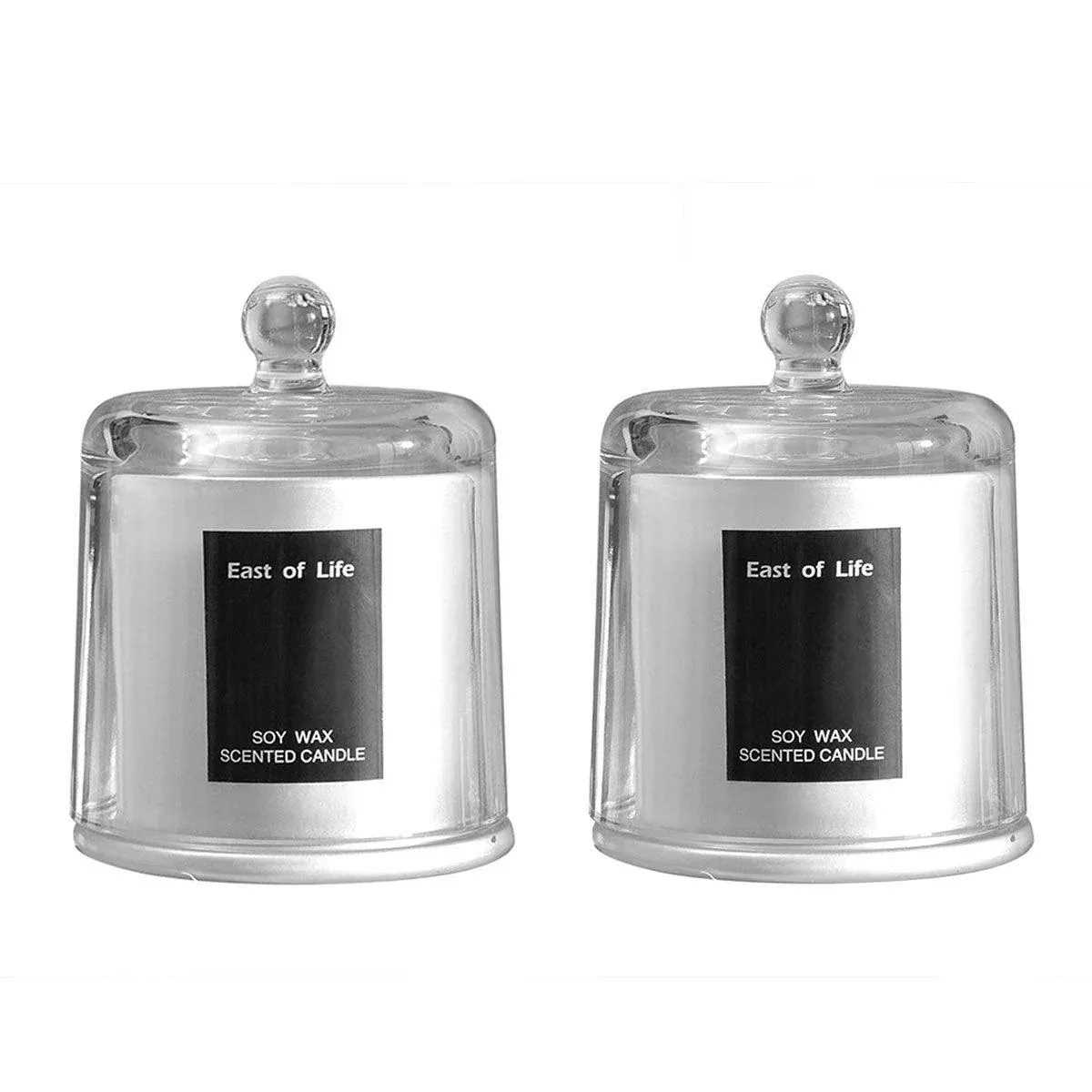 Smokeless Glass Aromatherapy Candle Gift Set Freesia