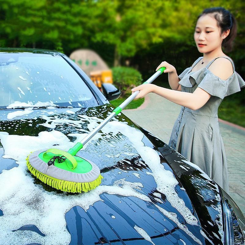 Telescopic Car Brush Wash Soft Care Mop Vehicle Cleaning Adjustable - Image 5