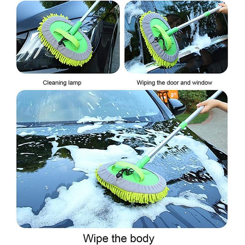 Telescopic Car Brush Wash Soft Care Mop Vehicle Cleaning Adjustable - Image 7