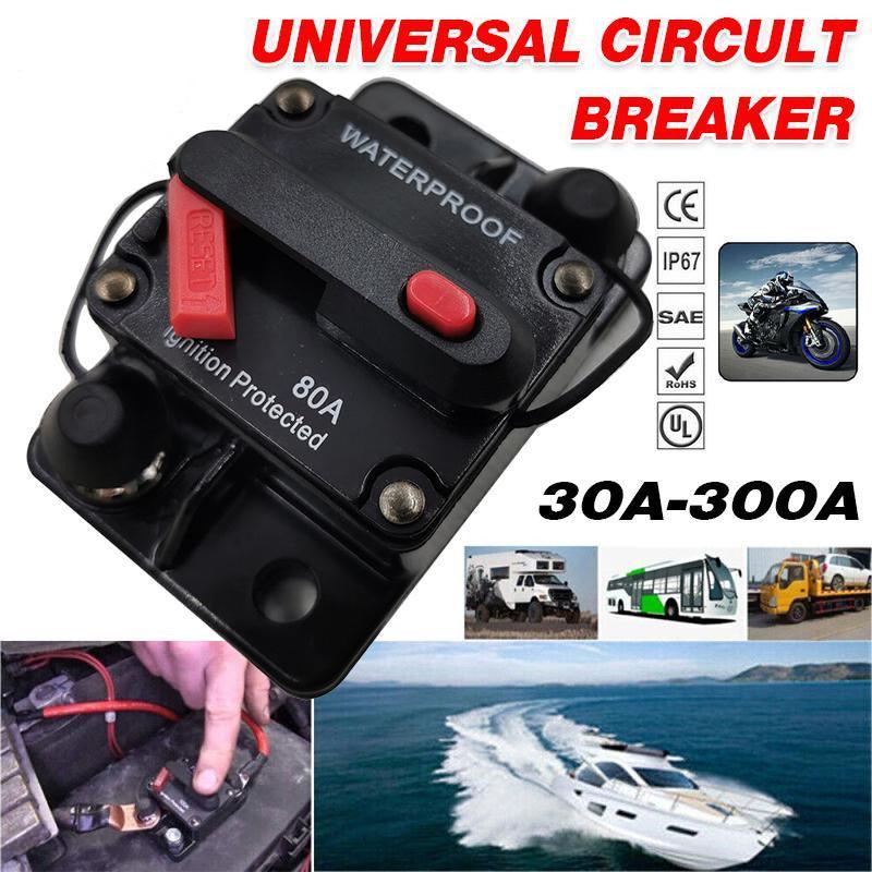 Waterproof Car Circuit Breaker Fuse Reset 150A