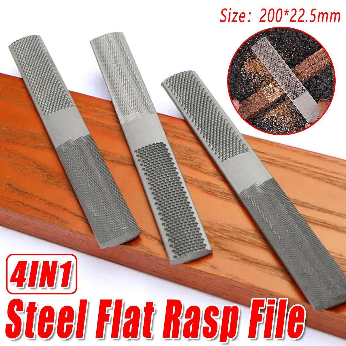 4 in 1 Woodworking File Set