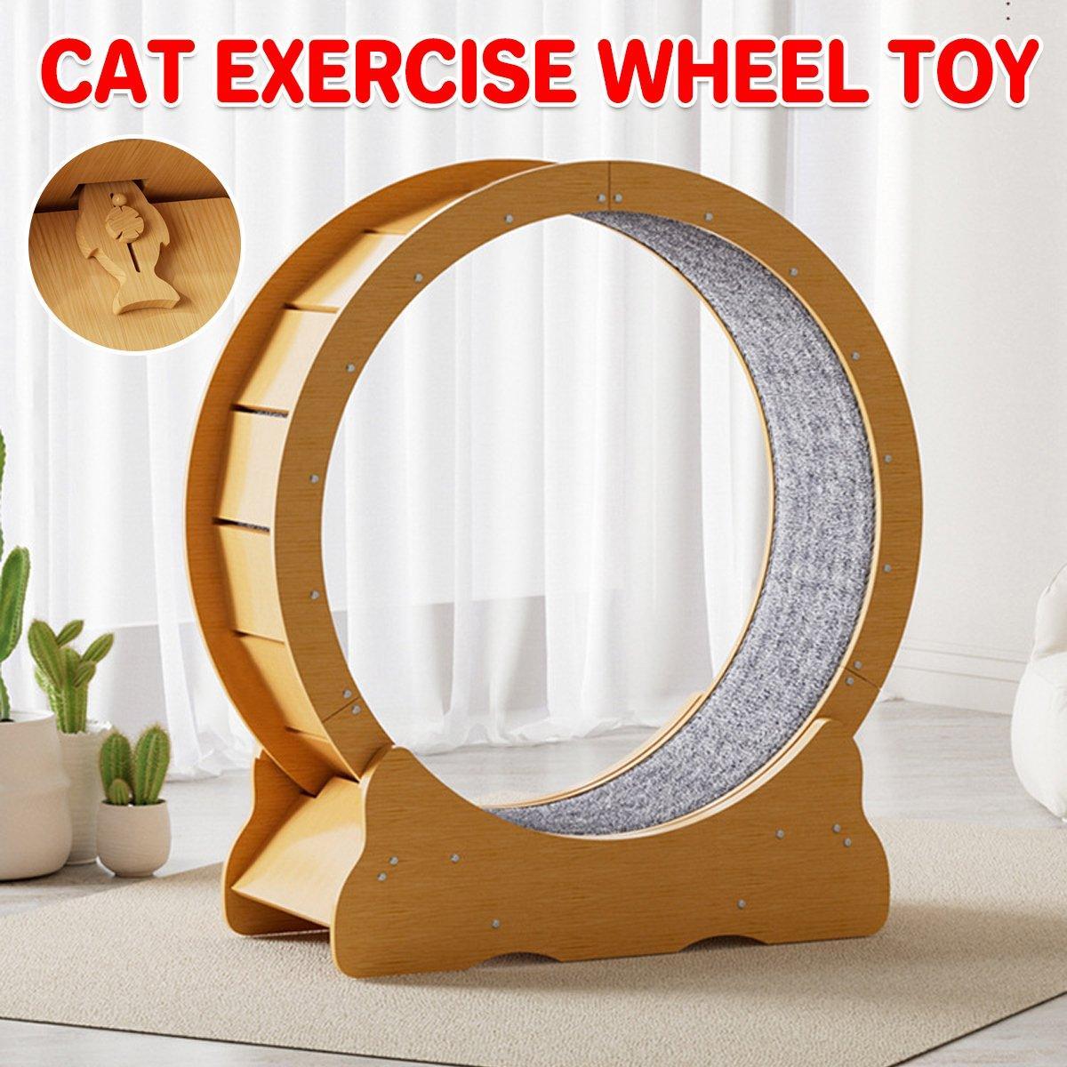 Cat Exercise Wheel Treadmill Scratcher
