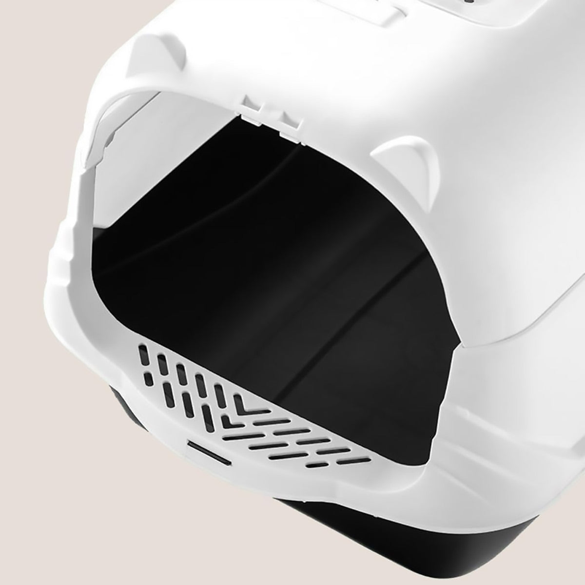 Enclosed Cat Litter Box Purple - Image 5