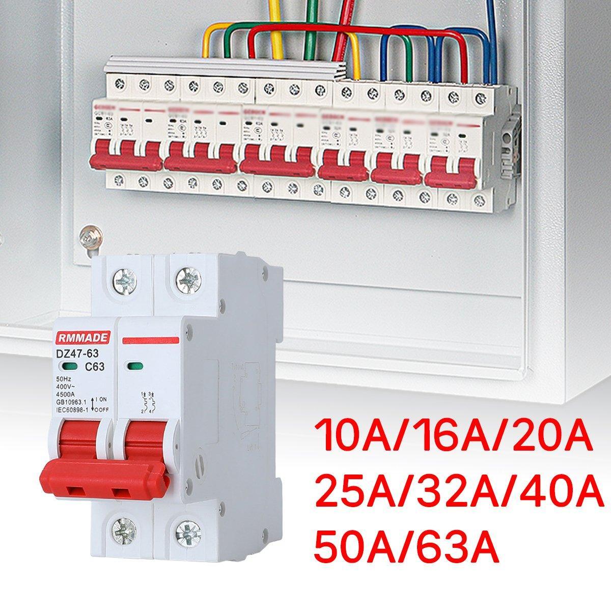 AC Circuit Breaker Solar 2Pole 40A - Image 5