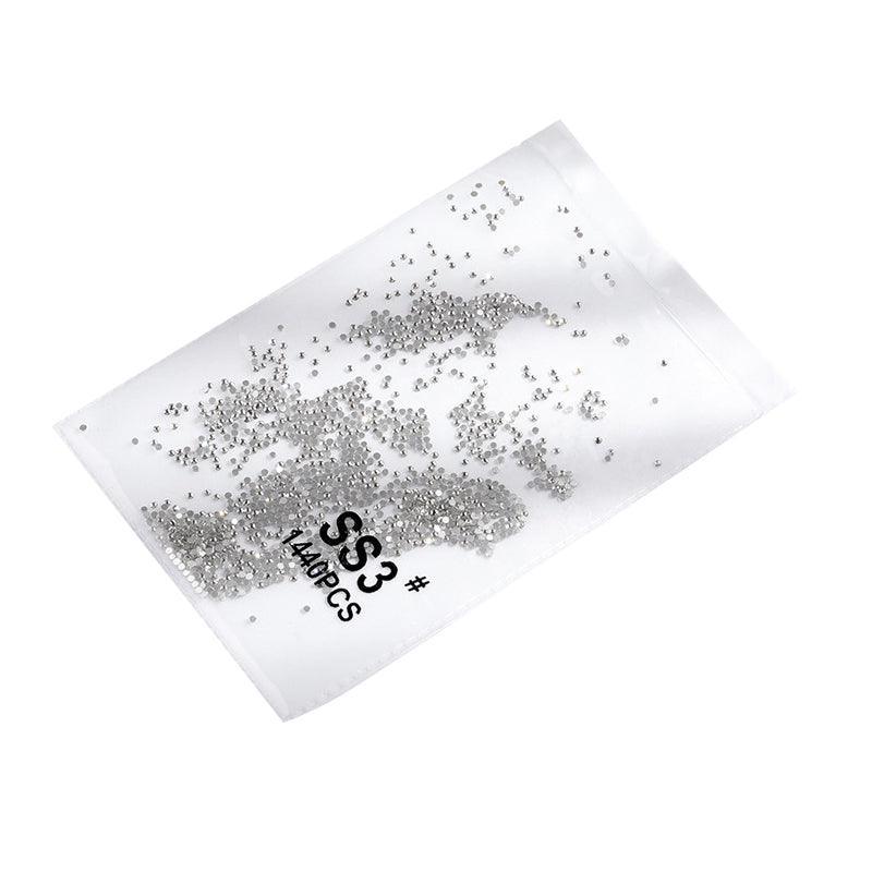 1440Pcs Glitter Rhinestones Clear Crystal SS4 - Image 6