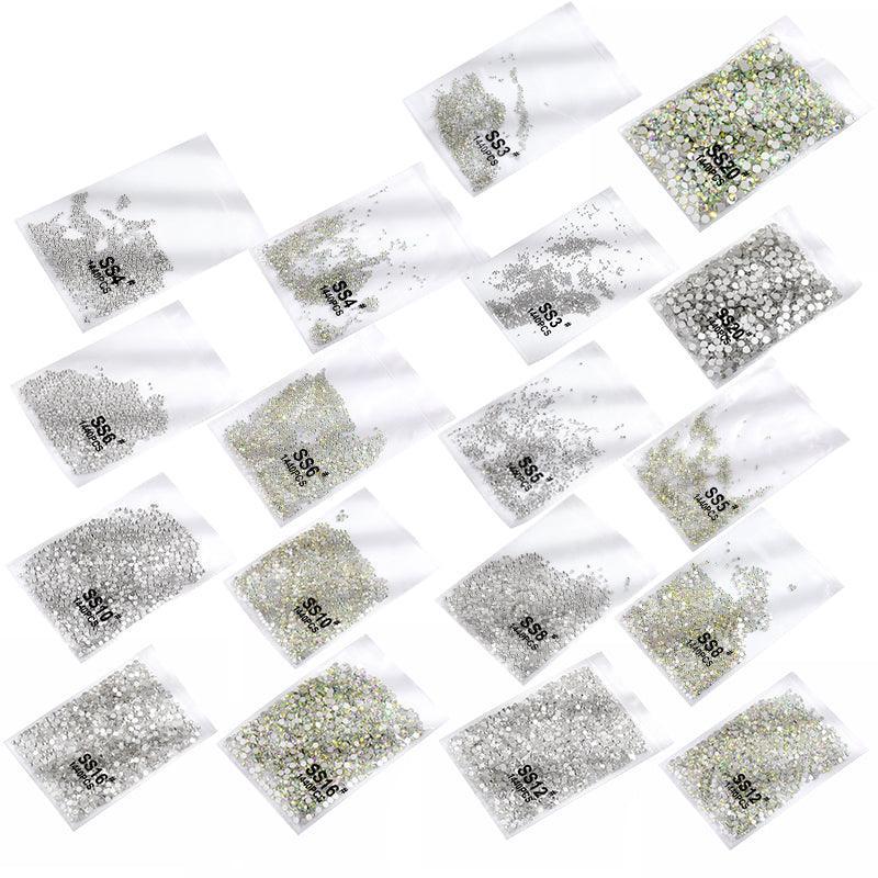 1440Pcs Glitter Rhinestones Clear Crystal SS8 - Image 2