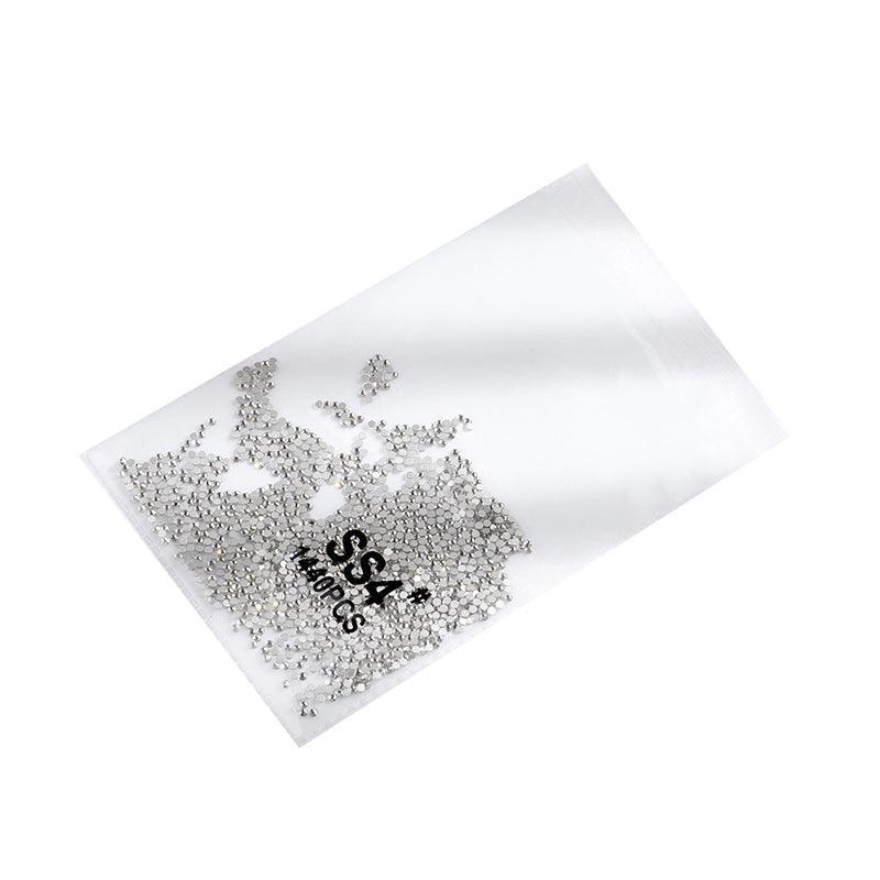 1440Pcs Glitter Rhinestones Clear Crystal SS8 - Image 7